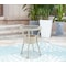 Alaterre Furniture Haven All-Weather Wicker Outdoor Round Glass-Top Accent Table with Storage AWWE02EE - alternate 2